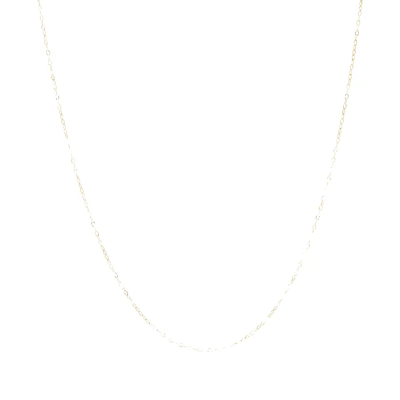 Kite Rolo Chain Necklace made by Baby Gold