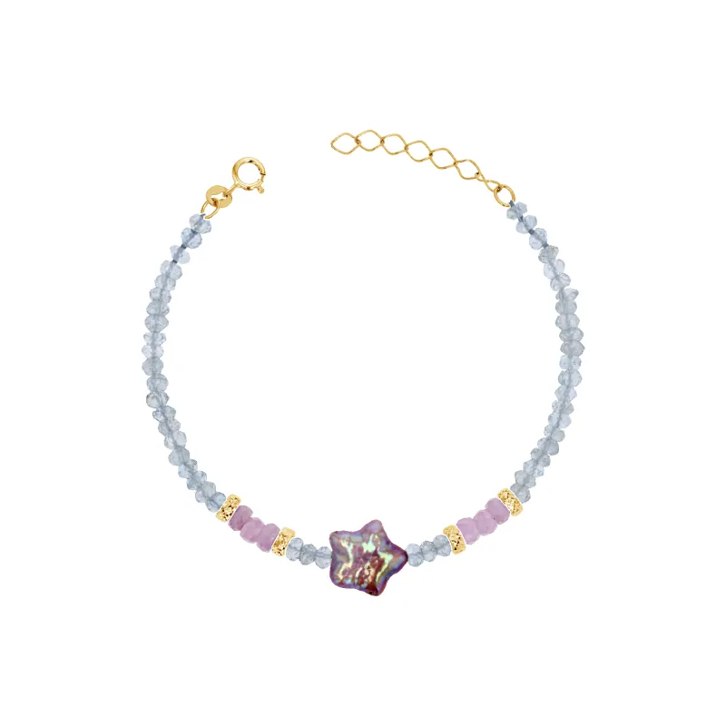 Stella Mare Gemstone Sapphire Bracelet made by Baby Gold