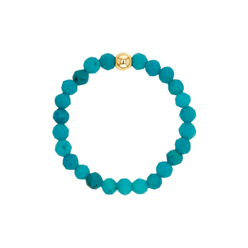 Gemstone Stretch Ring made by Baby Gold