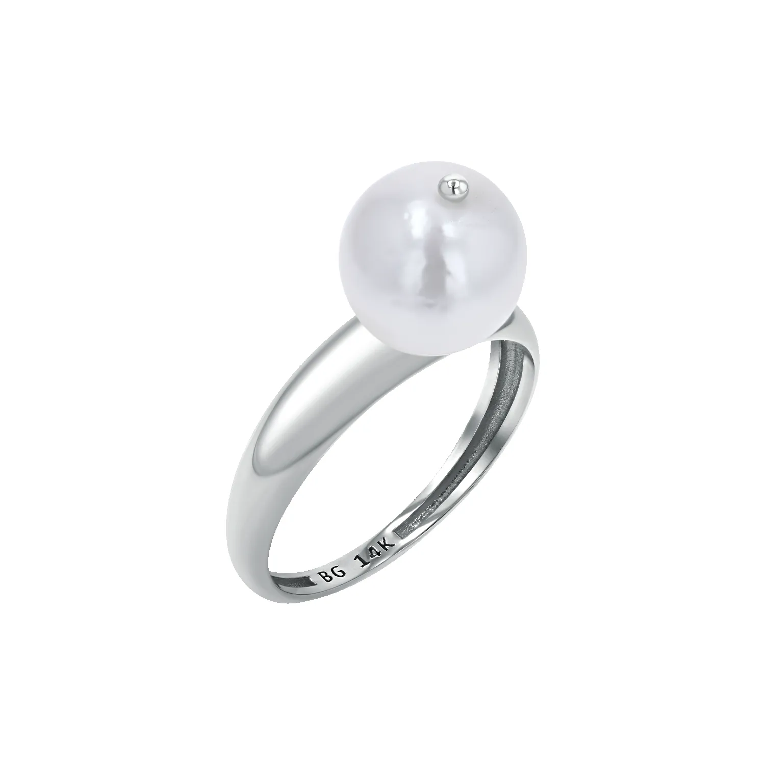 Pearl Gumball Ring sold by Baby Gold product image thumbnail 2
