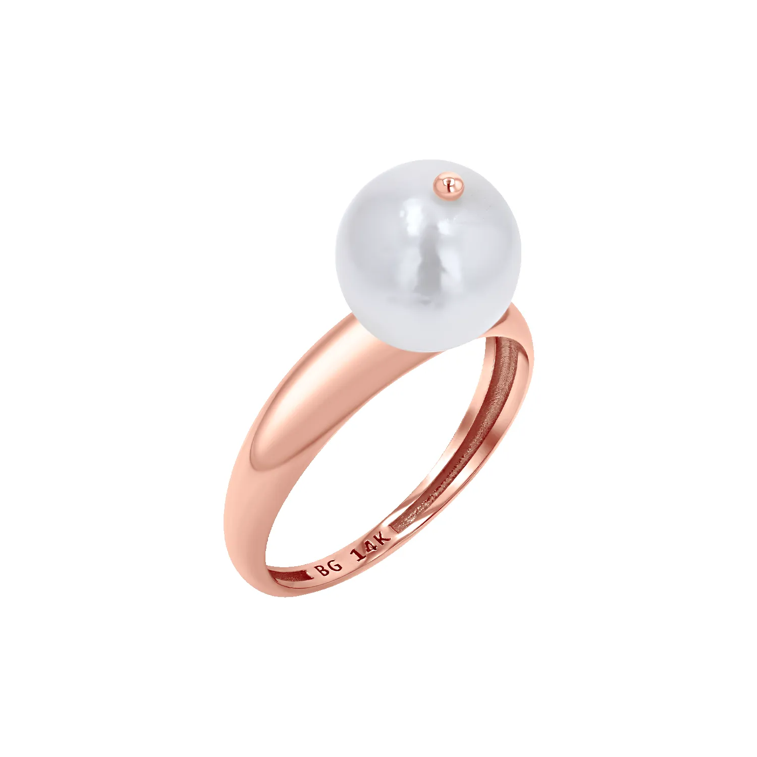 Pearl Gumball Ring sold by Baby Gold product image thumbnail 3