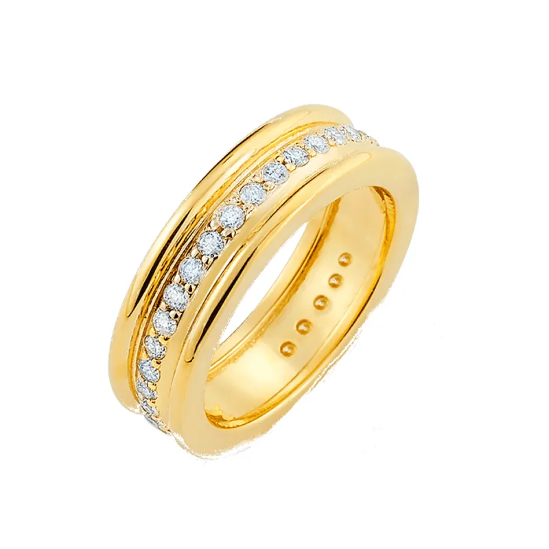 Amari Diamond Ring made by Baby Gold