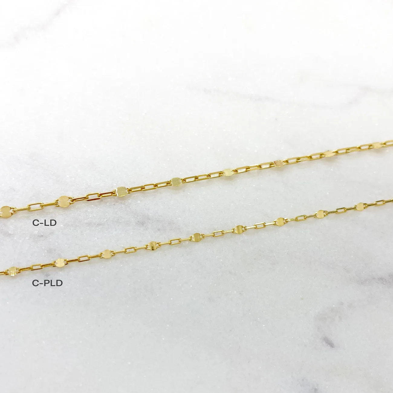 Sequin Bracelet Chain sold by Baby Gold product image thumbnail 2