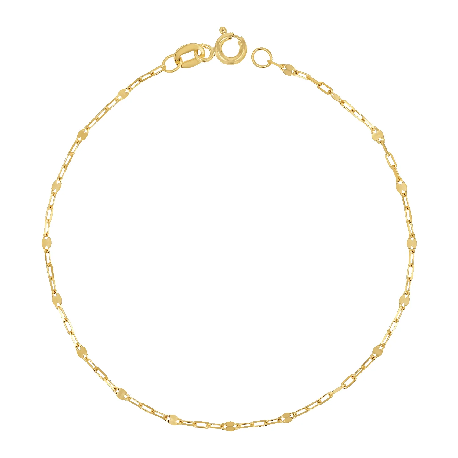 Sequin Bracelet Chain sold by Baby Gold