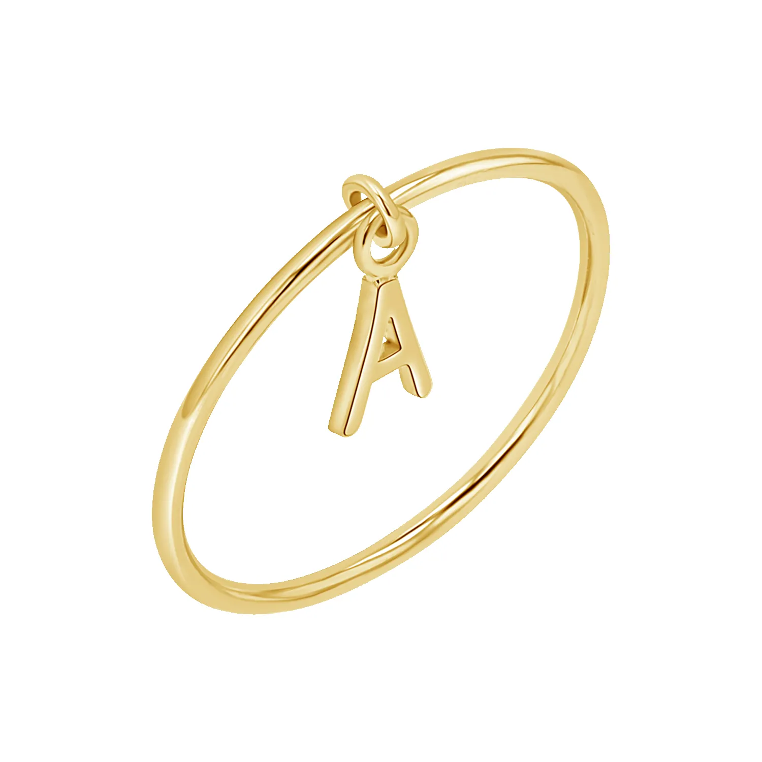 Initial Drop Ring sold by Baby Gold product image thumbnail 4