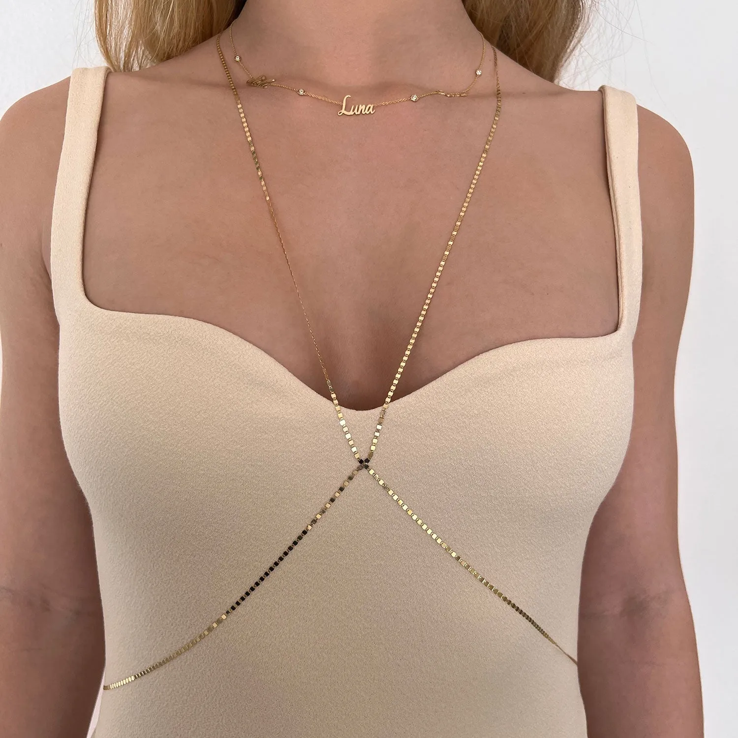 Mirror Body Chain sold by Baby Gold product image thumbnail 3