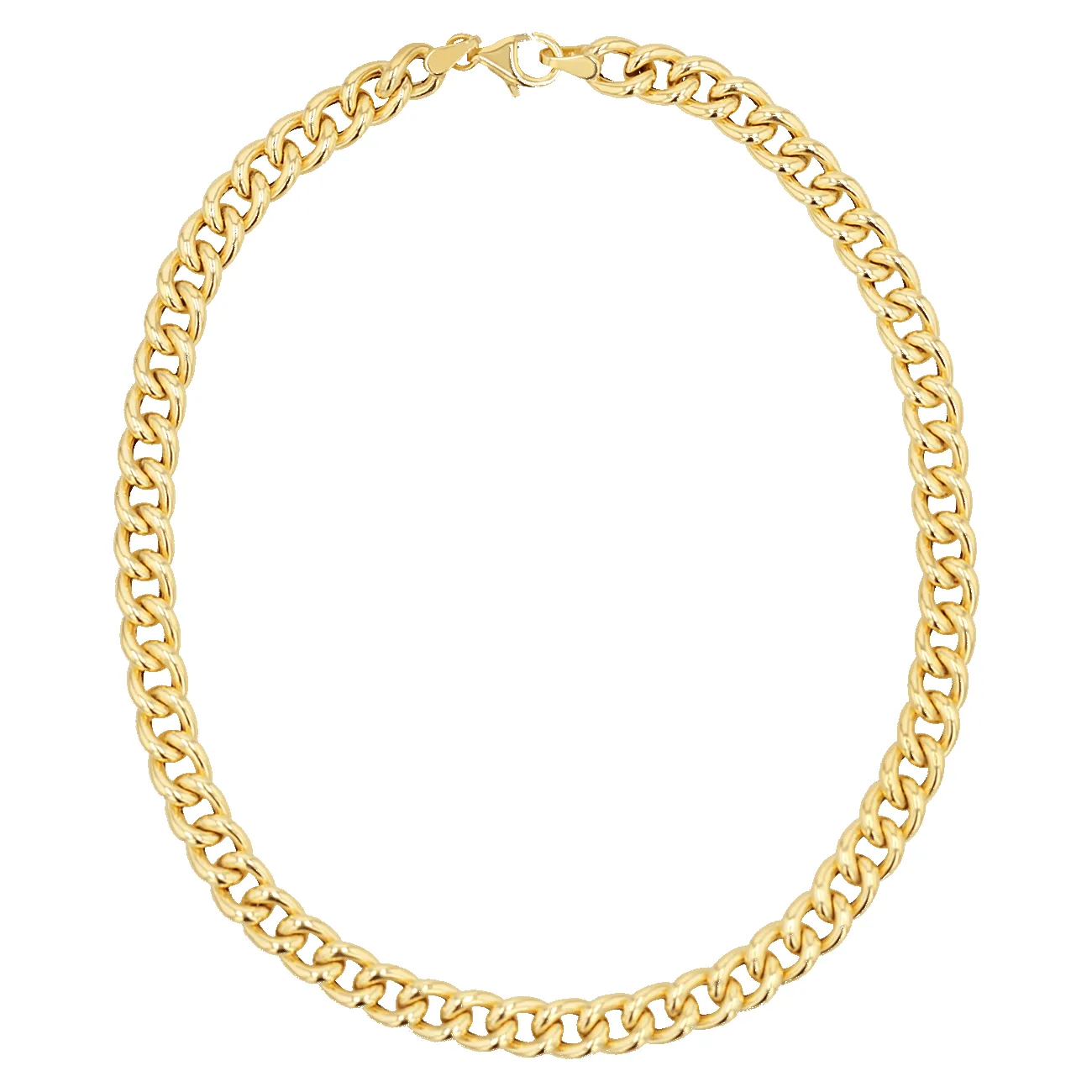 14K Miami Cuban Curb Link Anklet 5.5mm sold by Baby Gold product image thumbnail 2