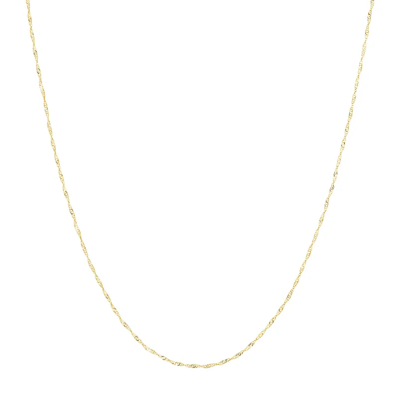 Singapore Chain Necklace sold by Baby Gold