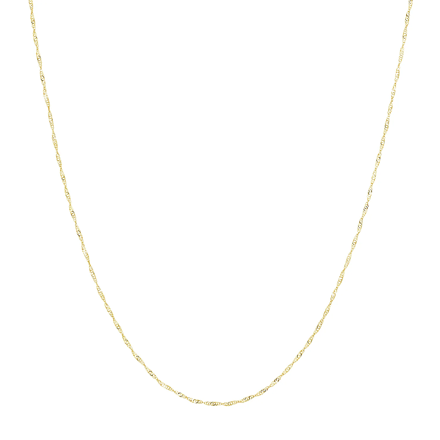 Singapore Chain Necklace sold by Baby Gold