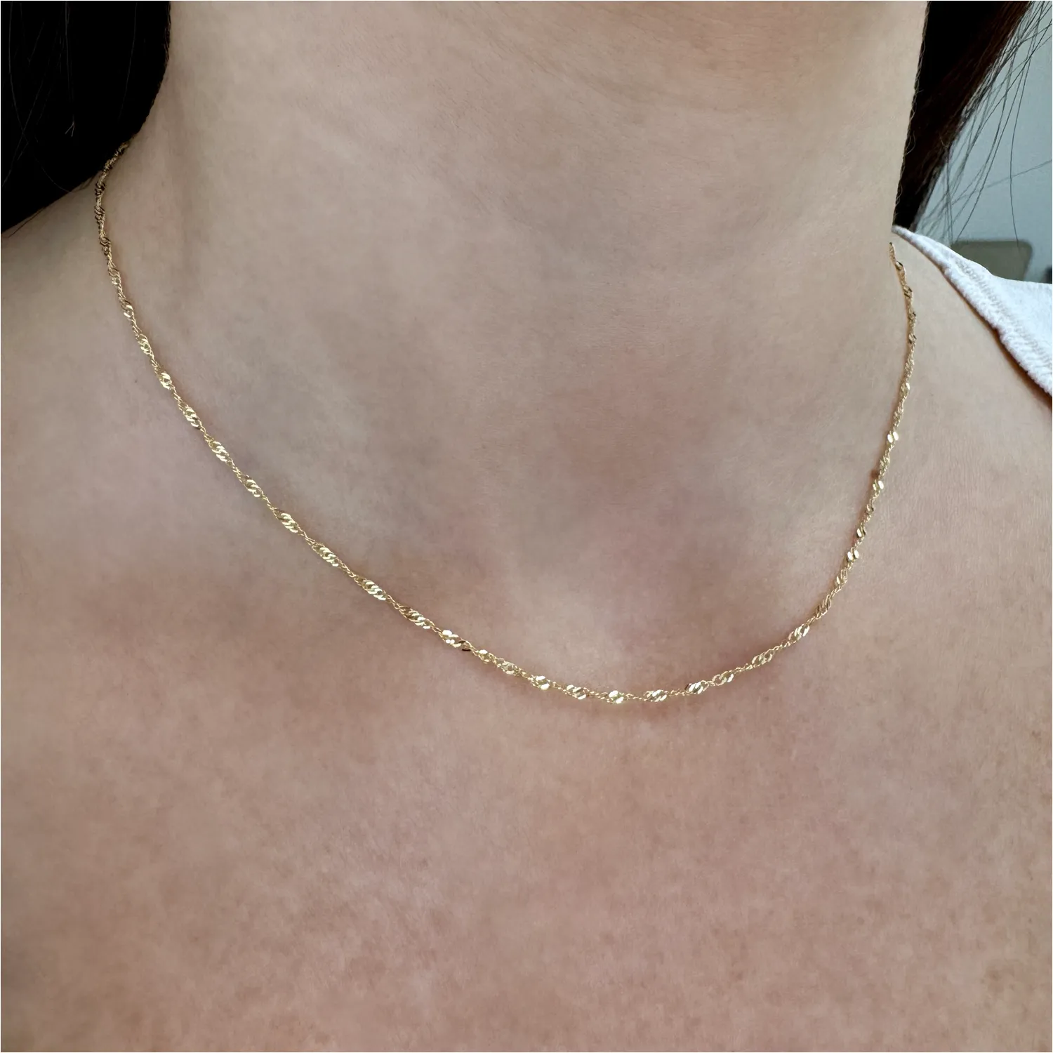 Singapore Chain Necklace sold by Baby Gold product image thumbnail 3