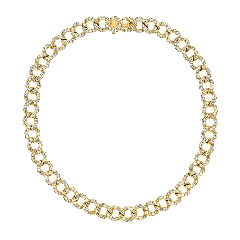Diamond Cuban Link Bracelet sold by Baby Gold