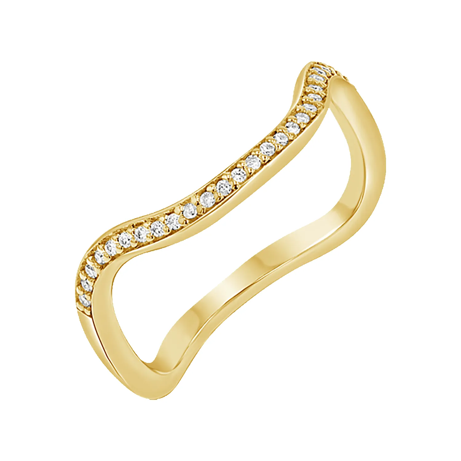 Diamond Wave Ring sold by Baby Gold