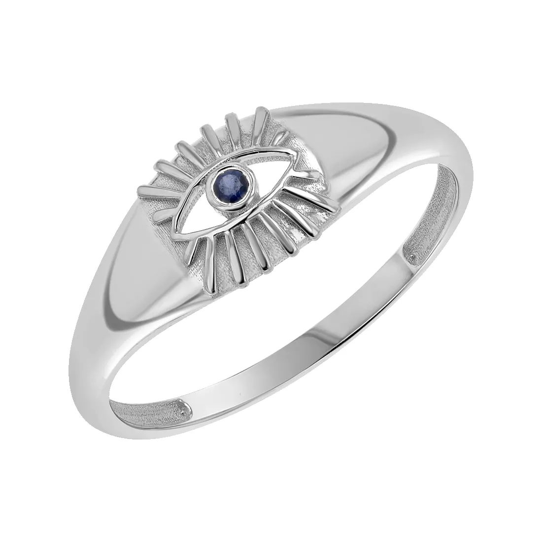 Sunbeam Evil Eye Ring sold by Baby Gold product image thumbnail 5