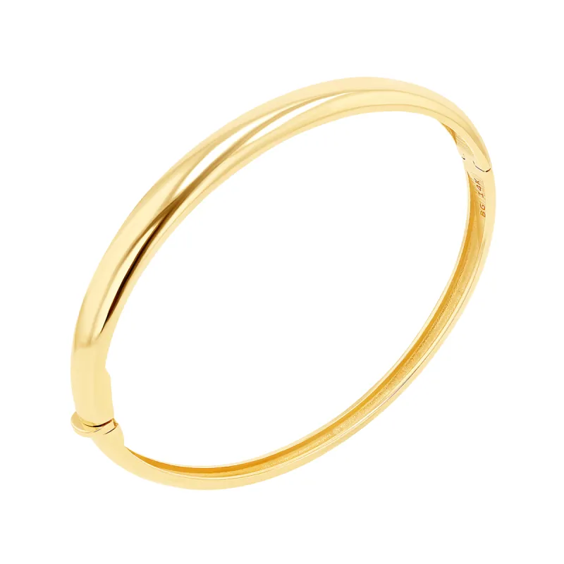 Thick Dome Bangle sold by Baby Gold