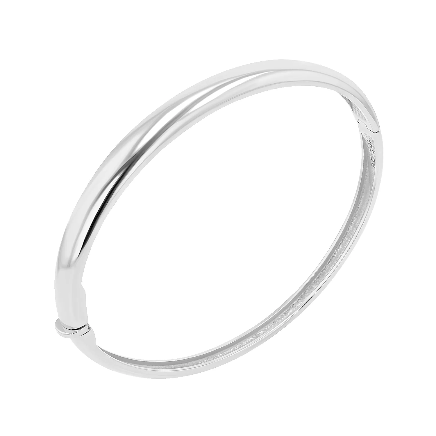 Thick Dome Bangle sold by Baby Gold product image thumbnail 2