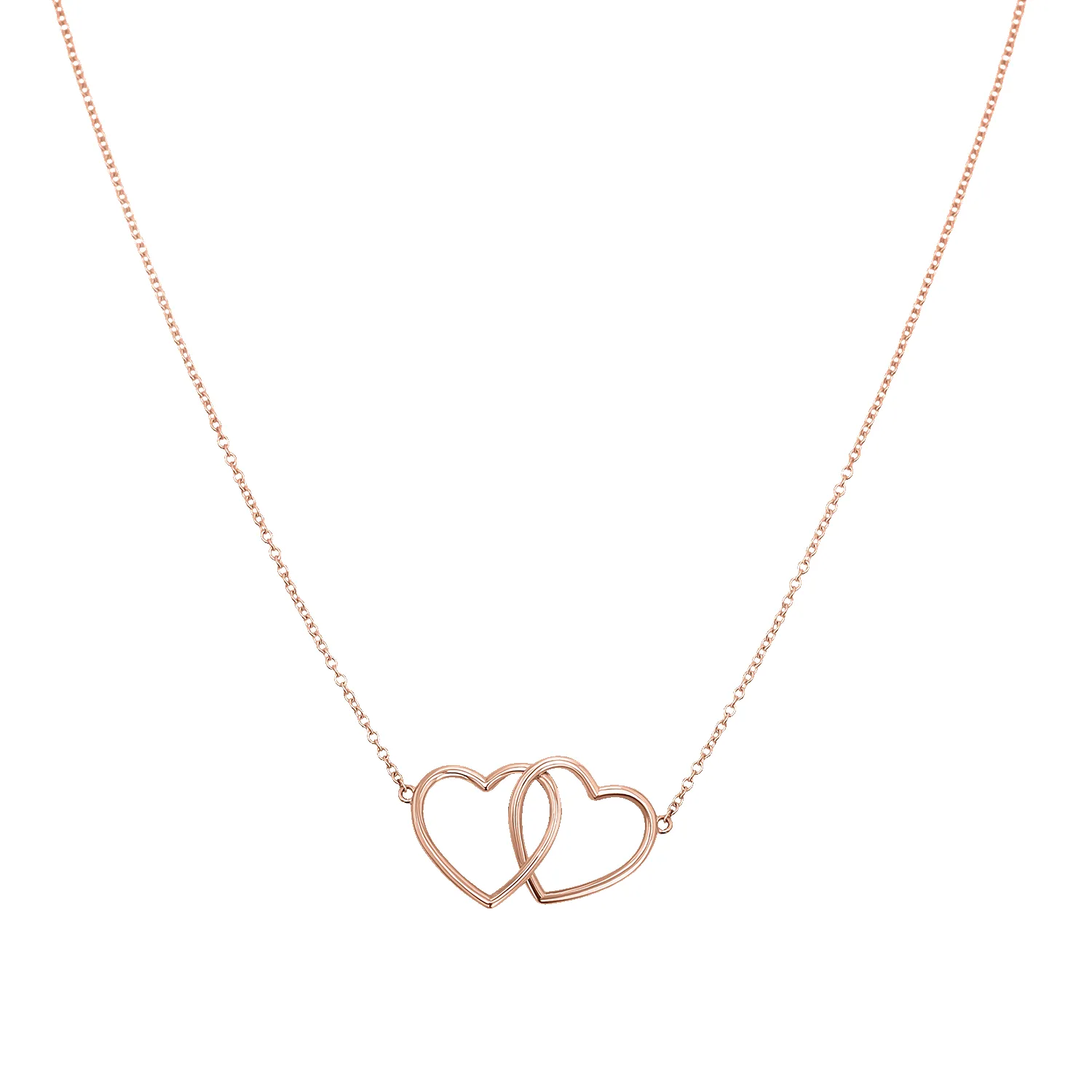 Forever Hearts Necklace sold by Baby Gold product image thumbnail 3