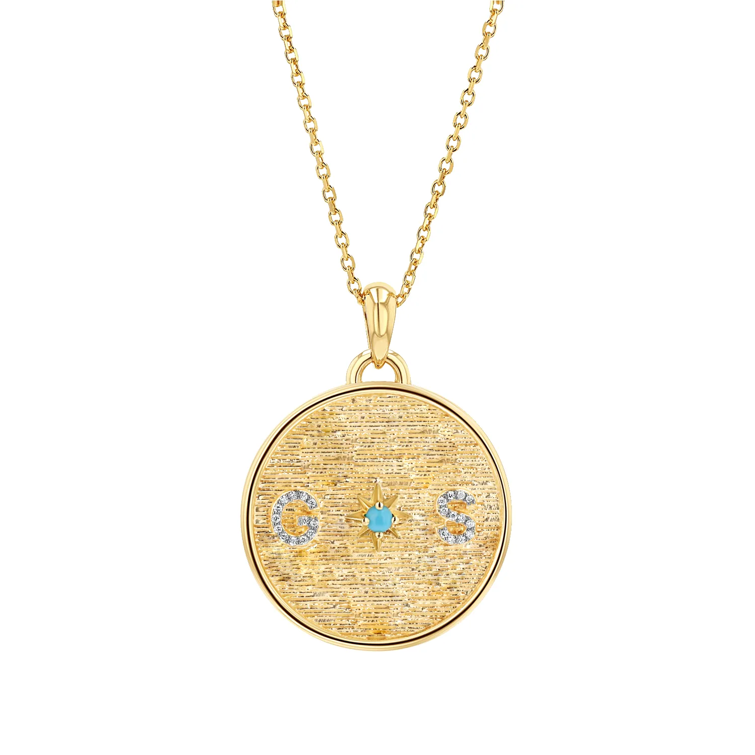 Circle of Life Diamond Multi Initial Charm sold by Baby Gold product image thumbnail 5