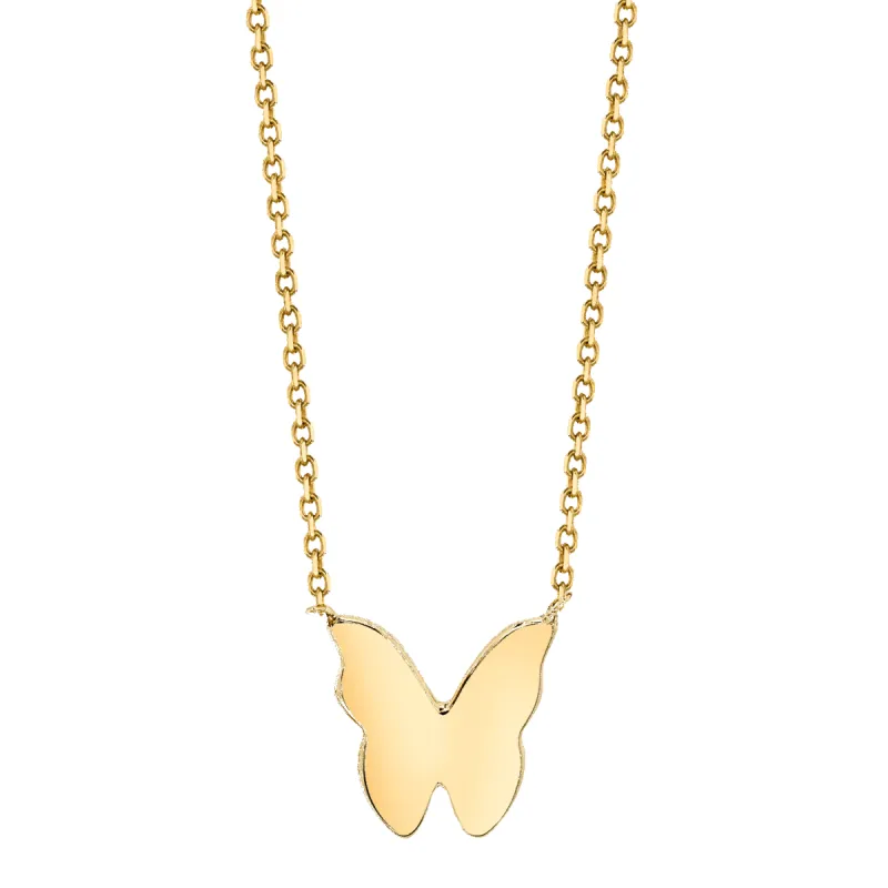 Butterfly Necklace sold by Baby Gold