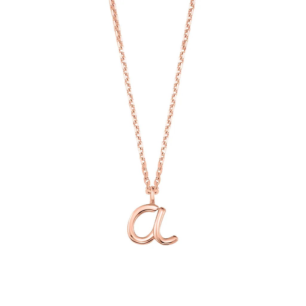 Mini Letter Necklace sold by Baby Gold product image thumbnail 3