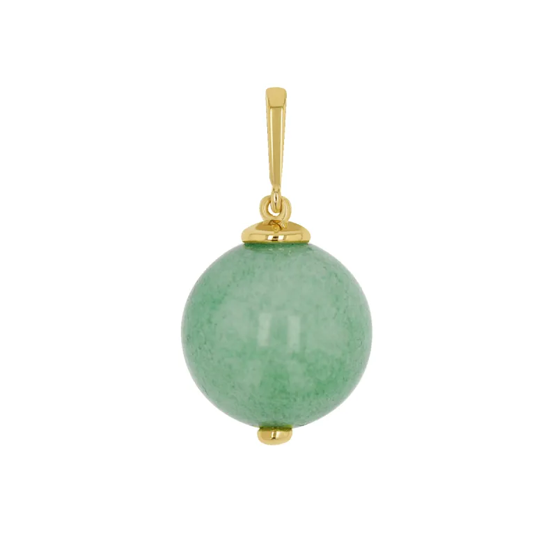 Jade Gumball Charm sold by Baby Gold