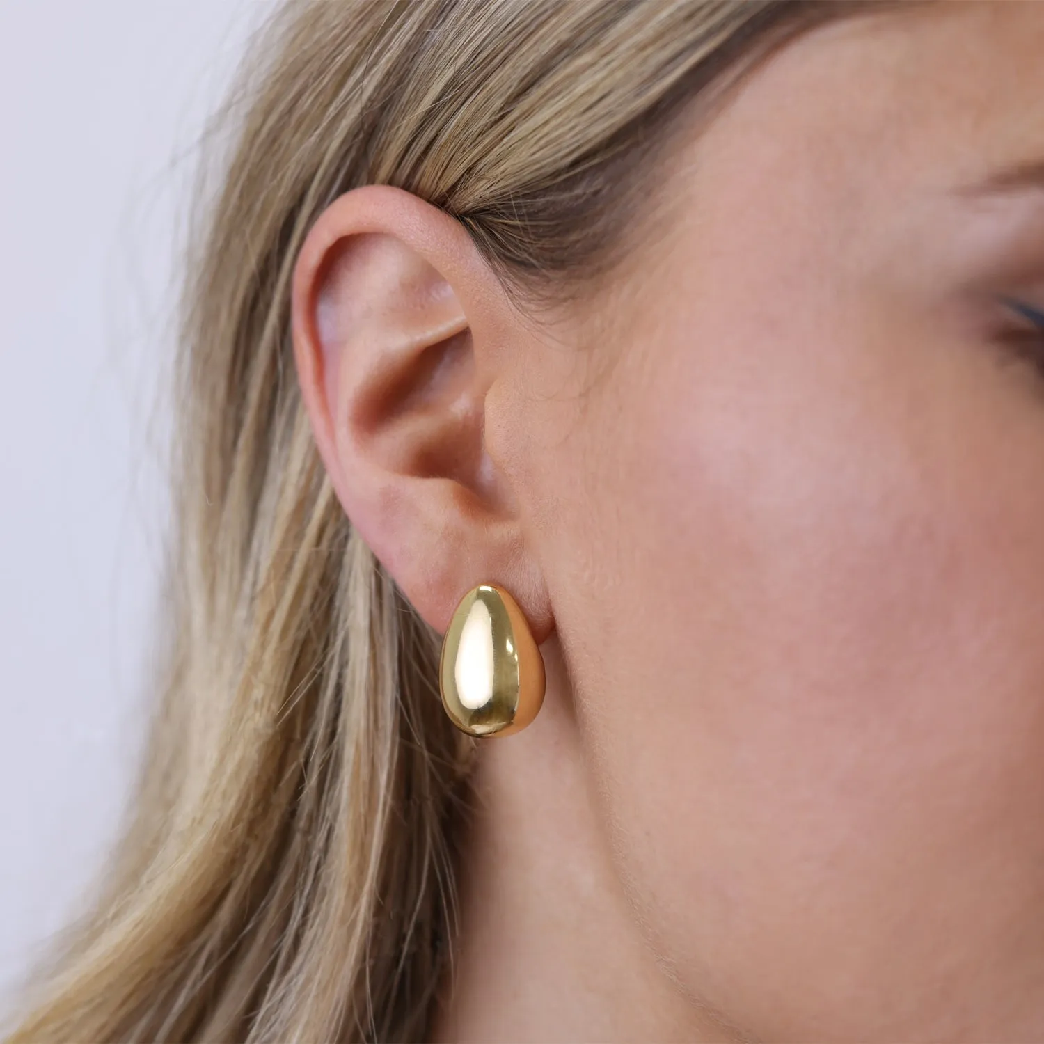 Teardrop Earrings sold by Baby Gold product image thumbnail 4