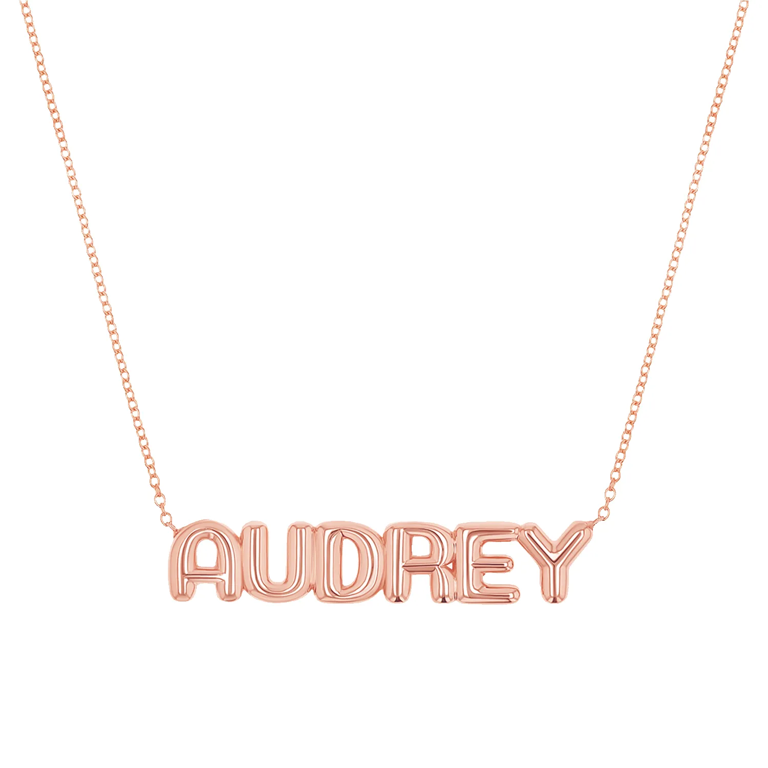 Balloon Name Necklace sold by Baby Gold product image thumbnail 3