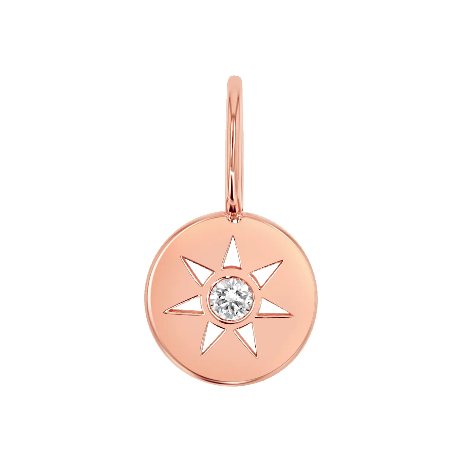 Diamond Sun Charm sold by Baby Gold product image thumbnail 3