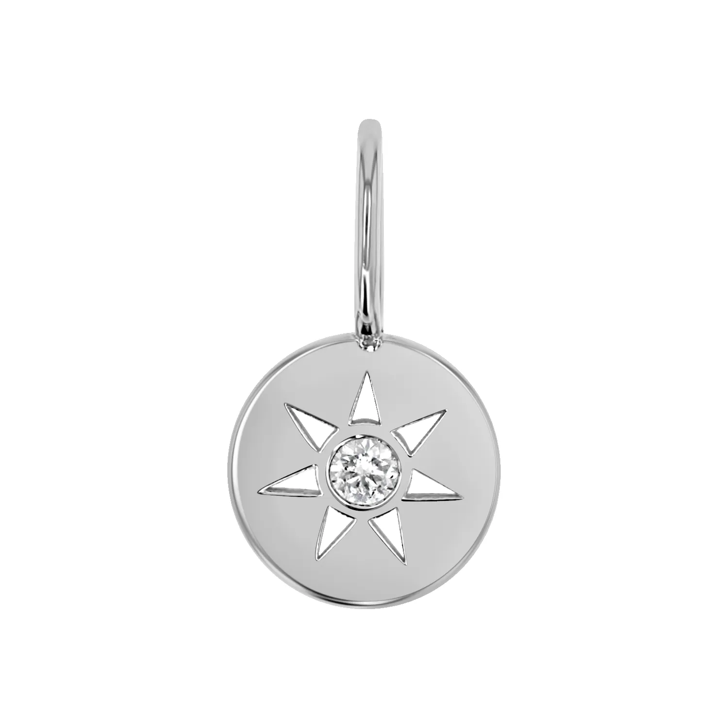 Diamond Sun Charm sold by Baby Gold product image thumbnail 2