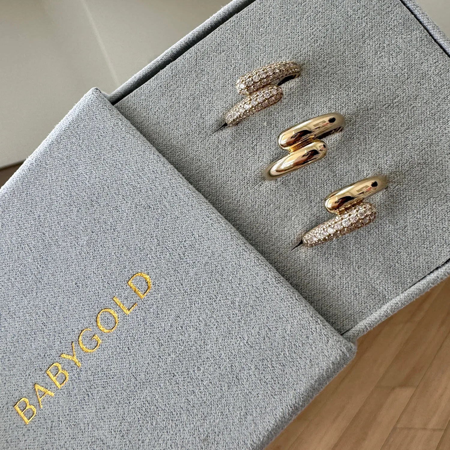 Diamond Rendezvous Ring sold by Baby Gold product image thumbnail 4