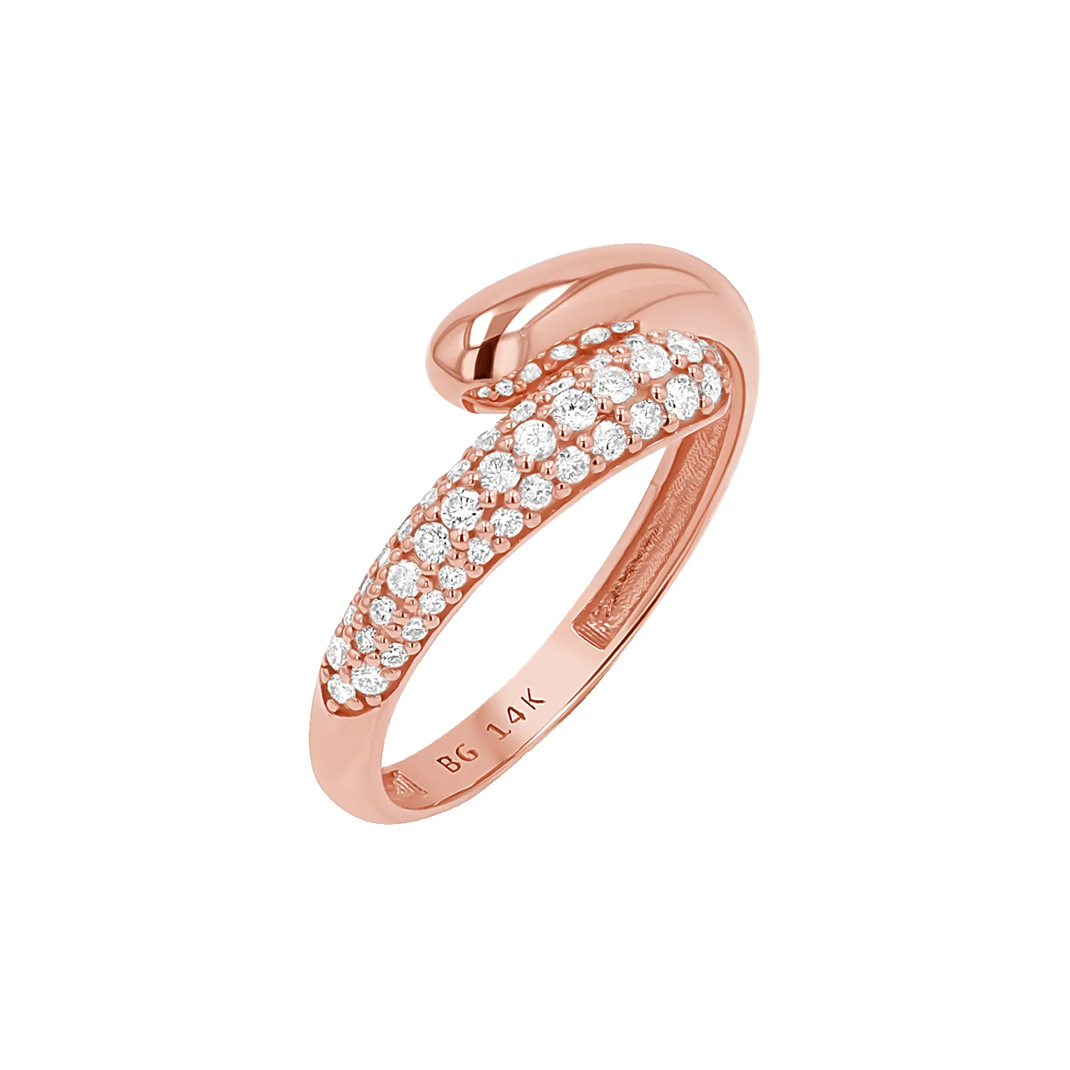 Diamond Rendezvous Ring sold by Baby Gold product image thumbnail 3