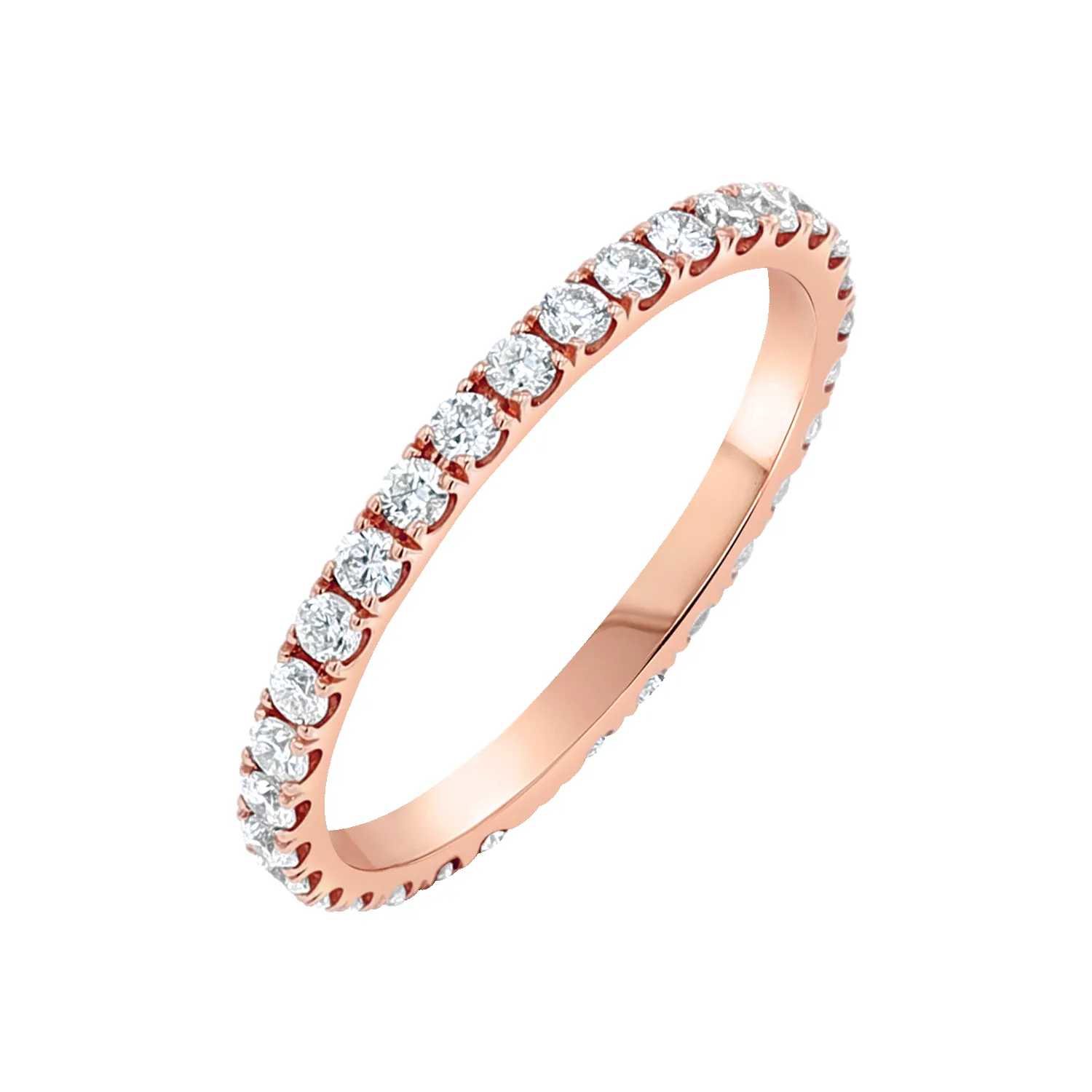 U Pave Diamond Band sold by Baby Gold product image thumbnail 3