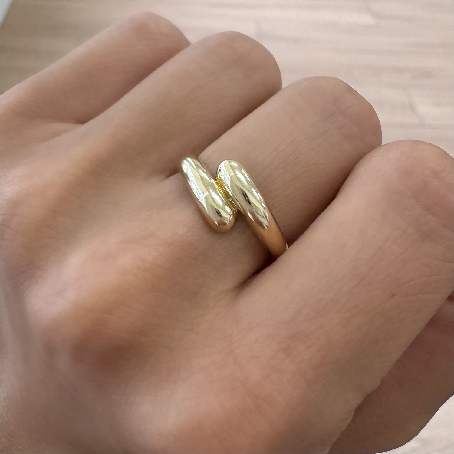 Solid Rendezvous Ring sold by Baby Gold product image thumbnail 5