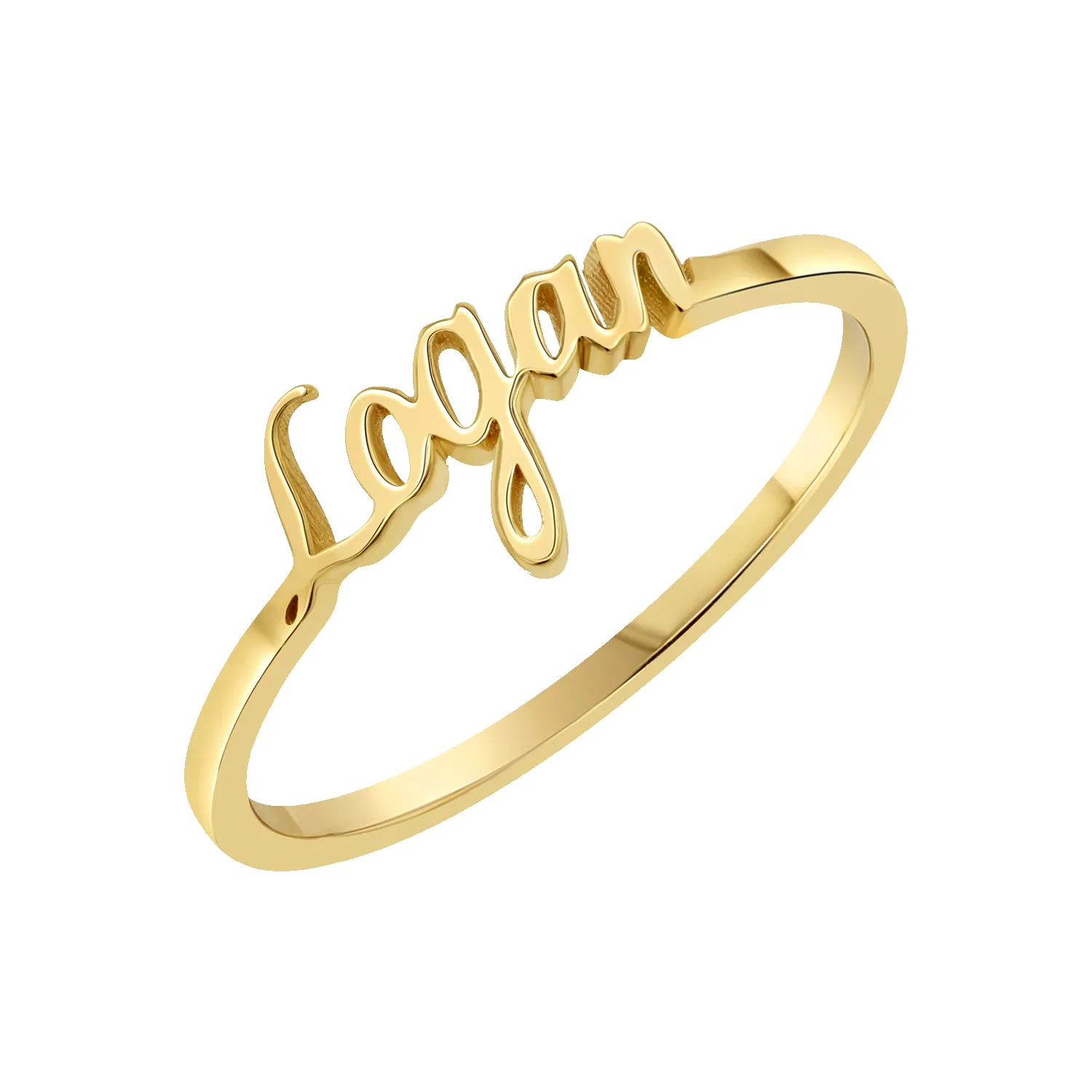 Custom Name Ring sold by Baby Gold