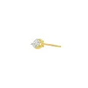 Pear Diamond Stud Earrings sold by Baby Gold
