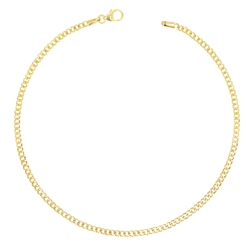 Cuban Curb Link Anklet sold by Baby Gold