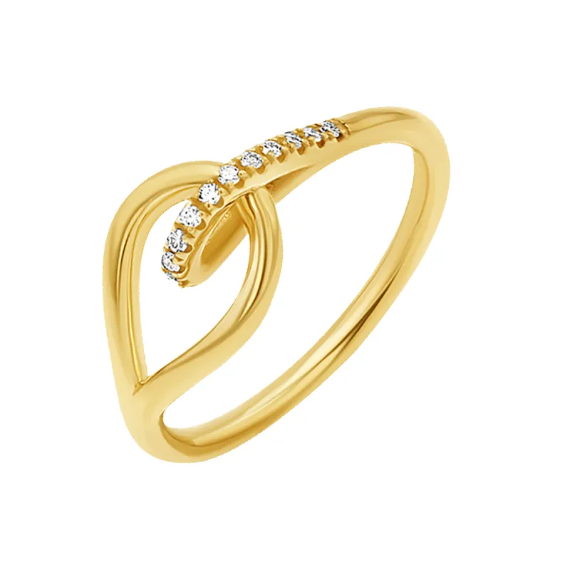 Anchor Knot Ring sold by Baby Gold