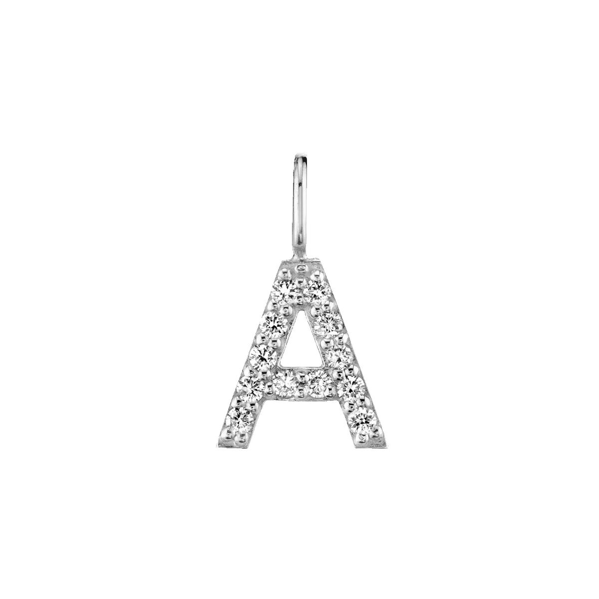Diamond Pave Letter Charm sold by Baby Gold product image thumbnail 2