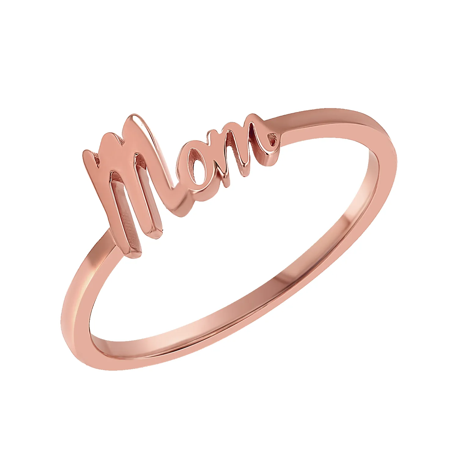Script Mom Ring sold by Baby Gold product image thumbnail 3
