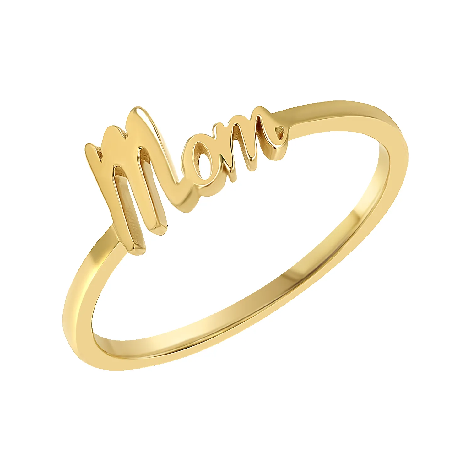 Script Mom Ring sold by Baby Gold