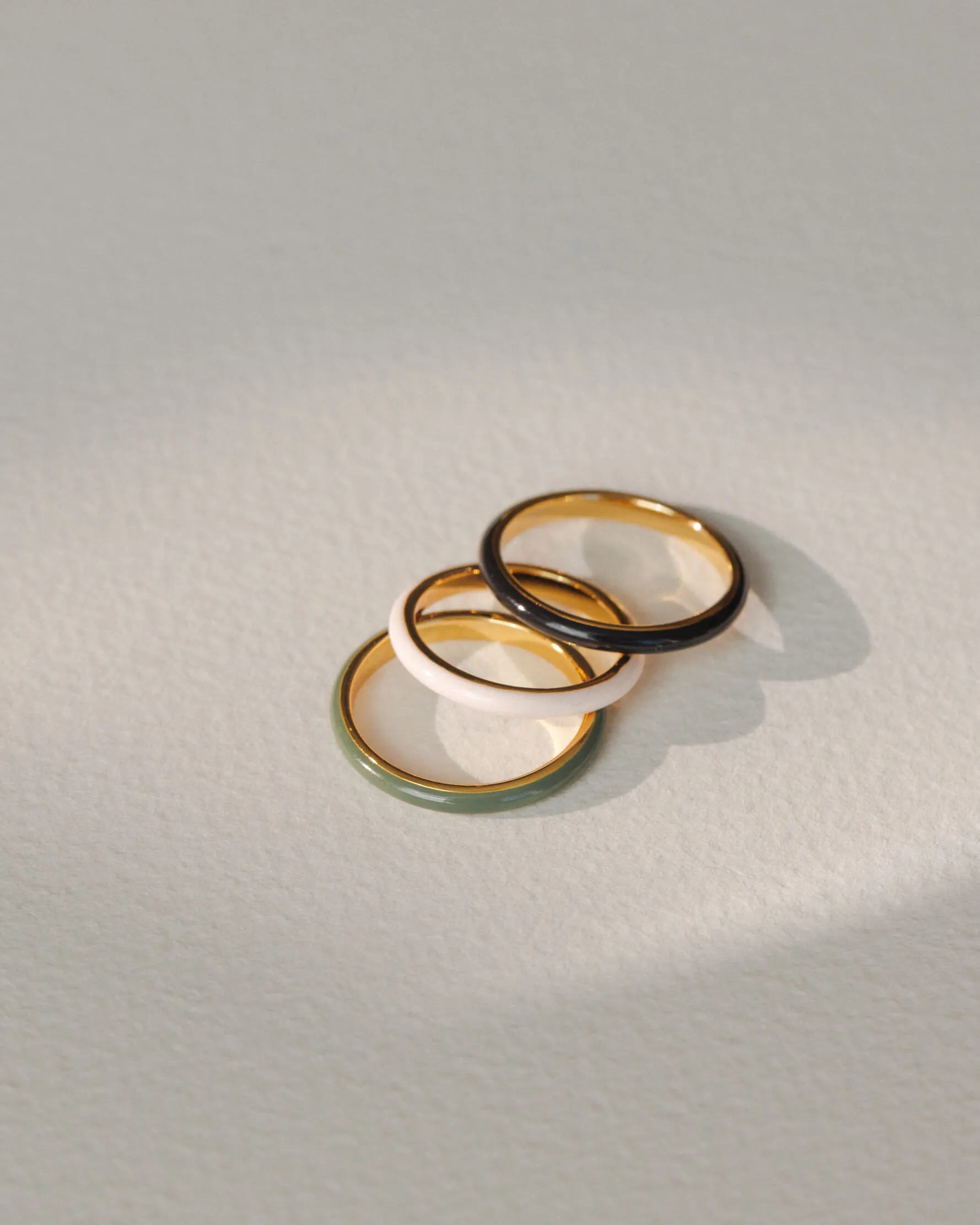 Reverie Enamel Ring sold by GLDN