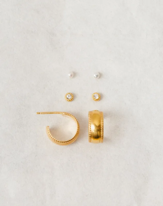 Downtown Nights Earring Set sold by GLDN