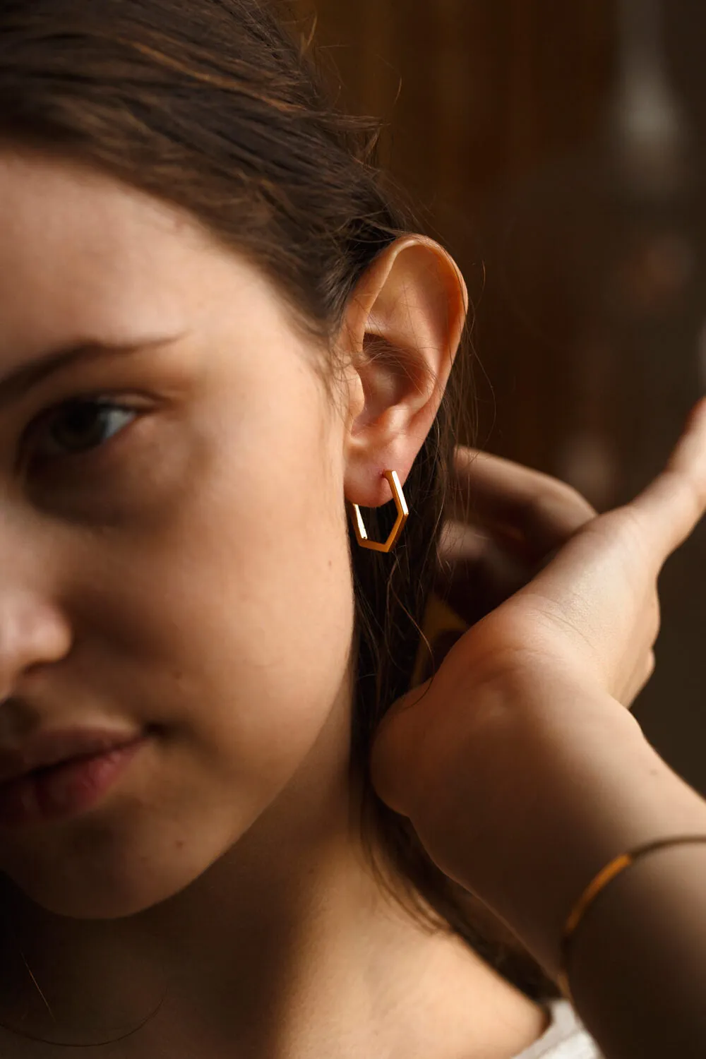 Geo Hoops sold by GLDN product image thumbnail 3