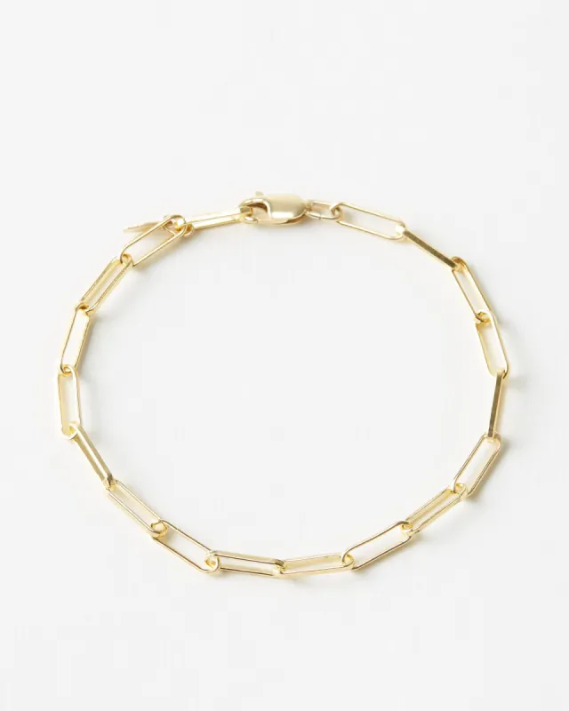 Bold Paperclip Chain Bracelet sold by GLDN