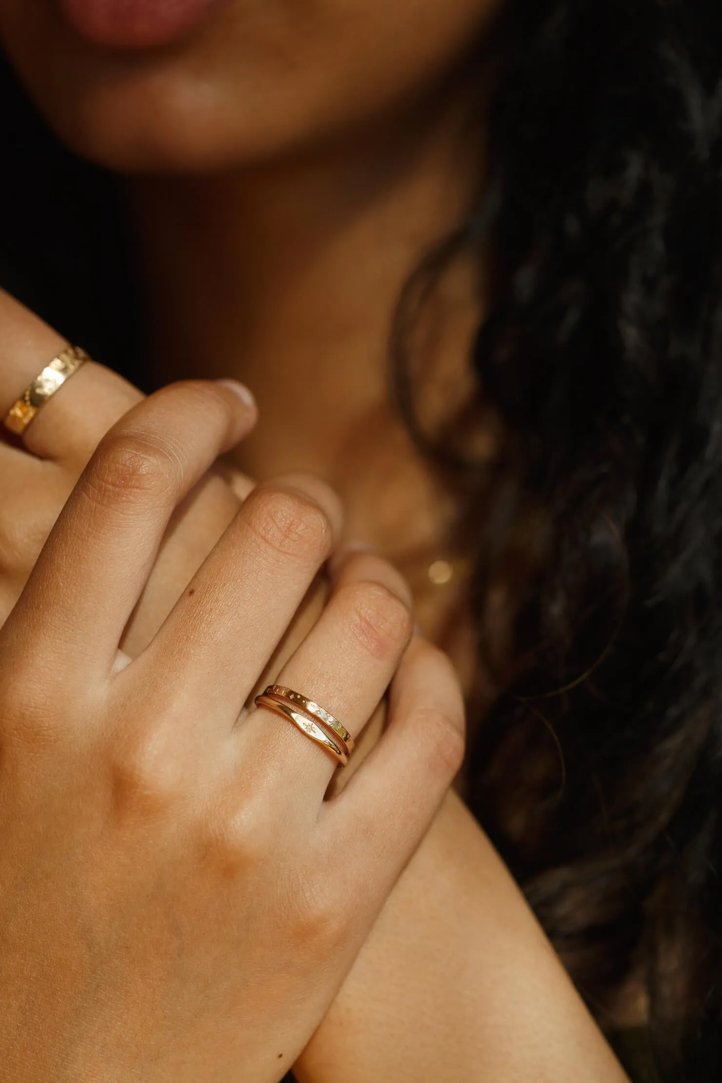 Stellar Signet - 14k Solid Gold sold by GLDN product image thumbnail 5