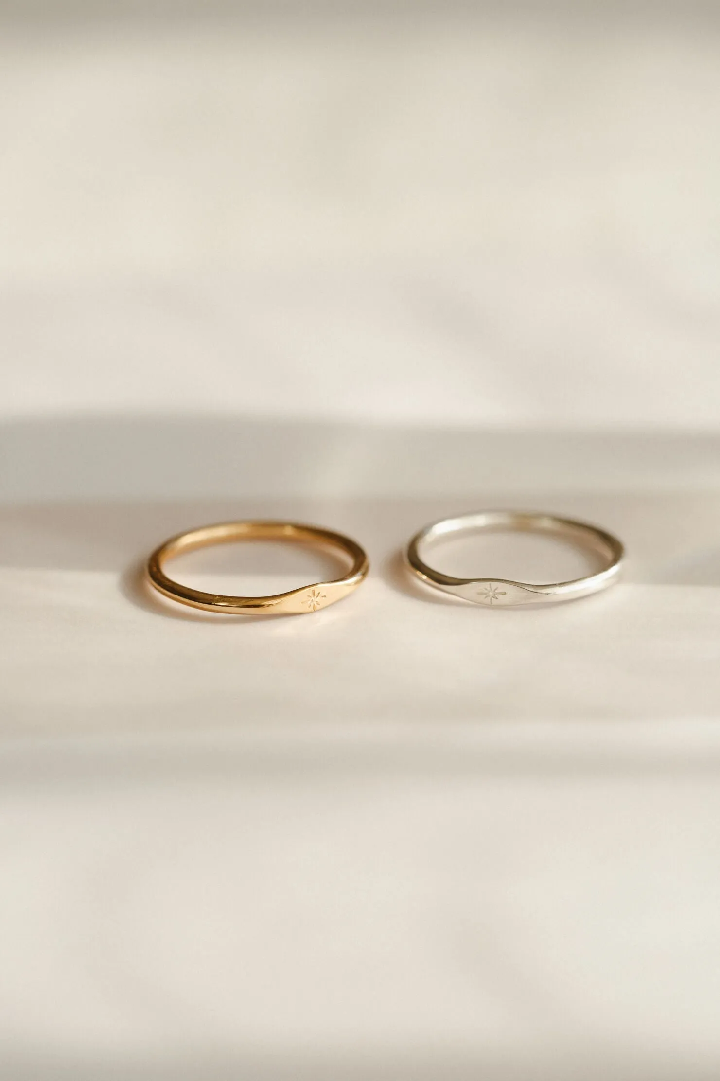 Stellar Signet - 14k Solid Gold sold by GLDN product image thumbnail 3