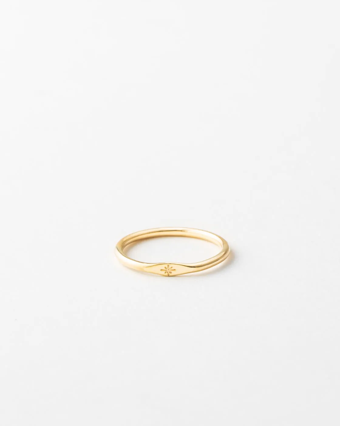 Stellar Signet - 14k Solid Gold sold by GLDN