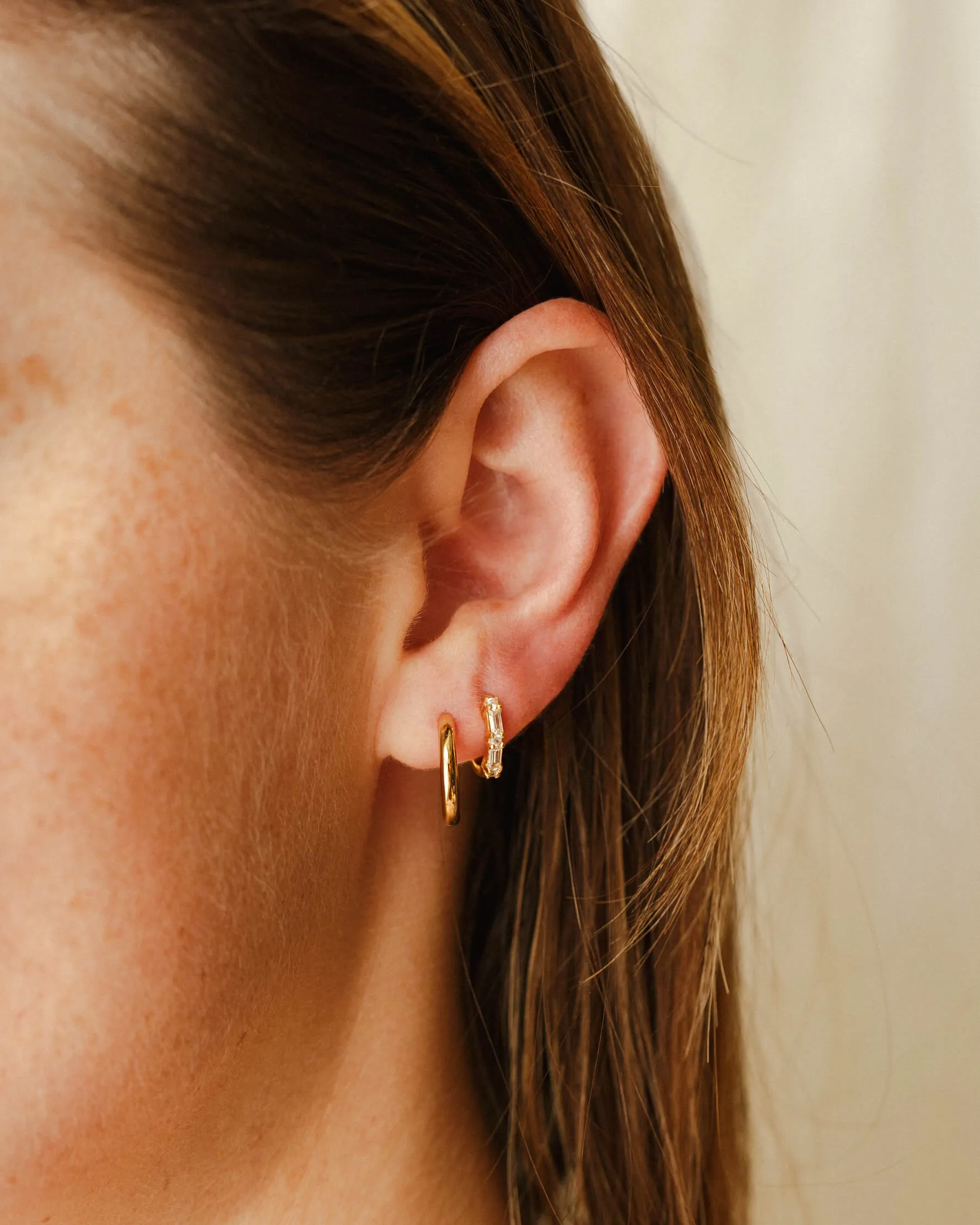 Signature Stacking Hoop Set sold by GLDN product image thumbnail 5