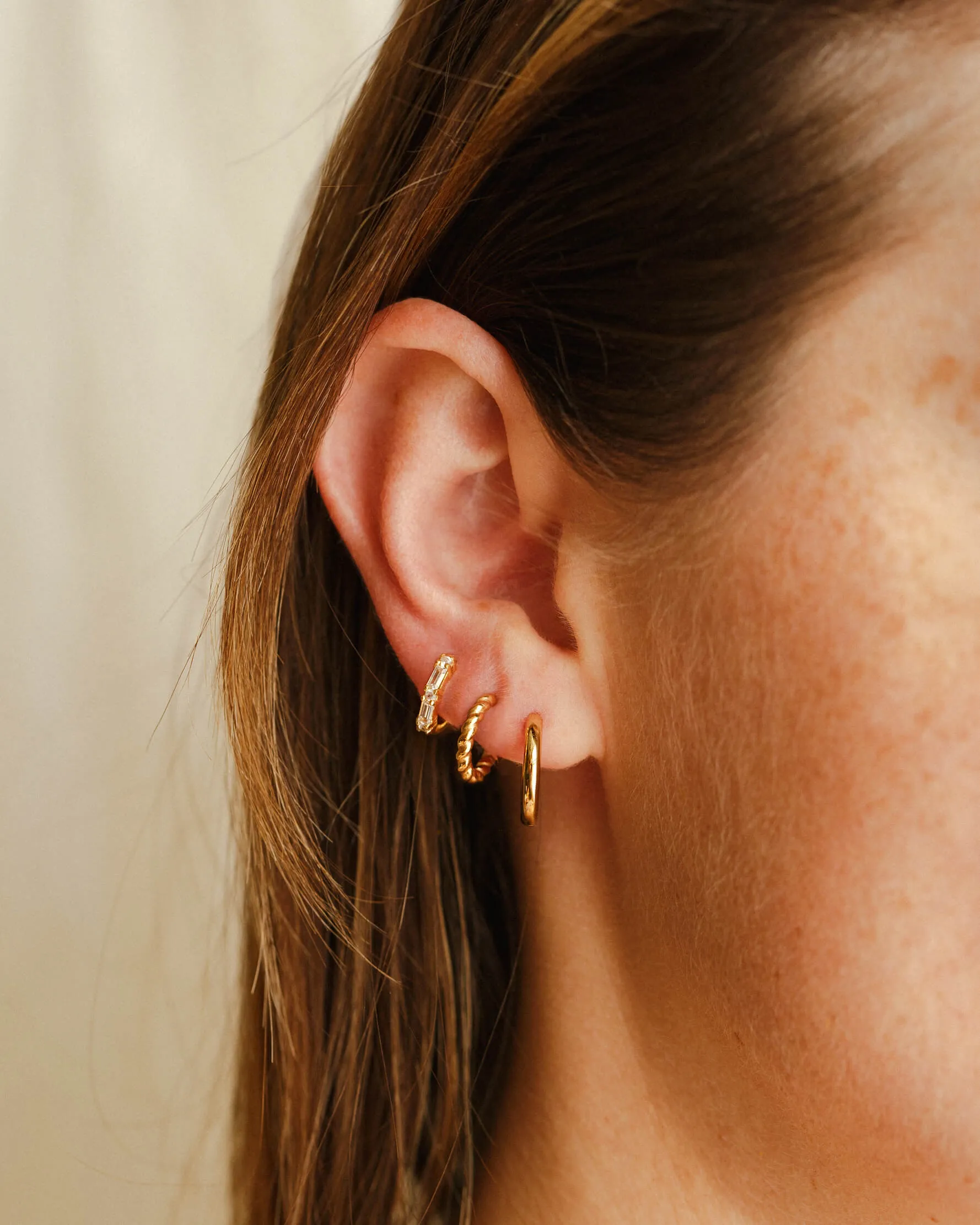 Signature Stacking Hoop Set sold by GLDN product image thumbnail 2