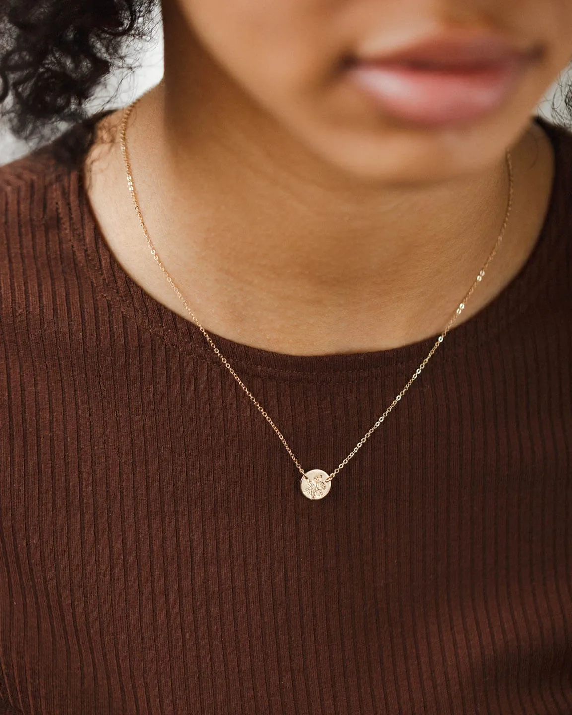 Small Flora Link Necklace sold by GLDN product image thumbnail 2