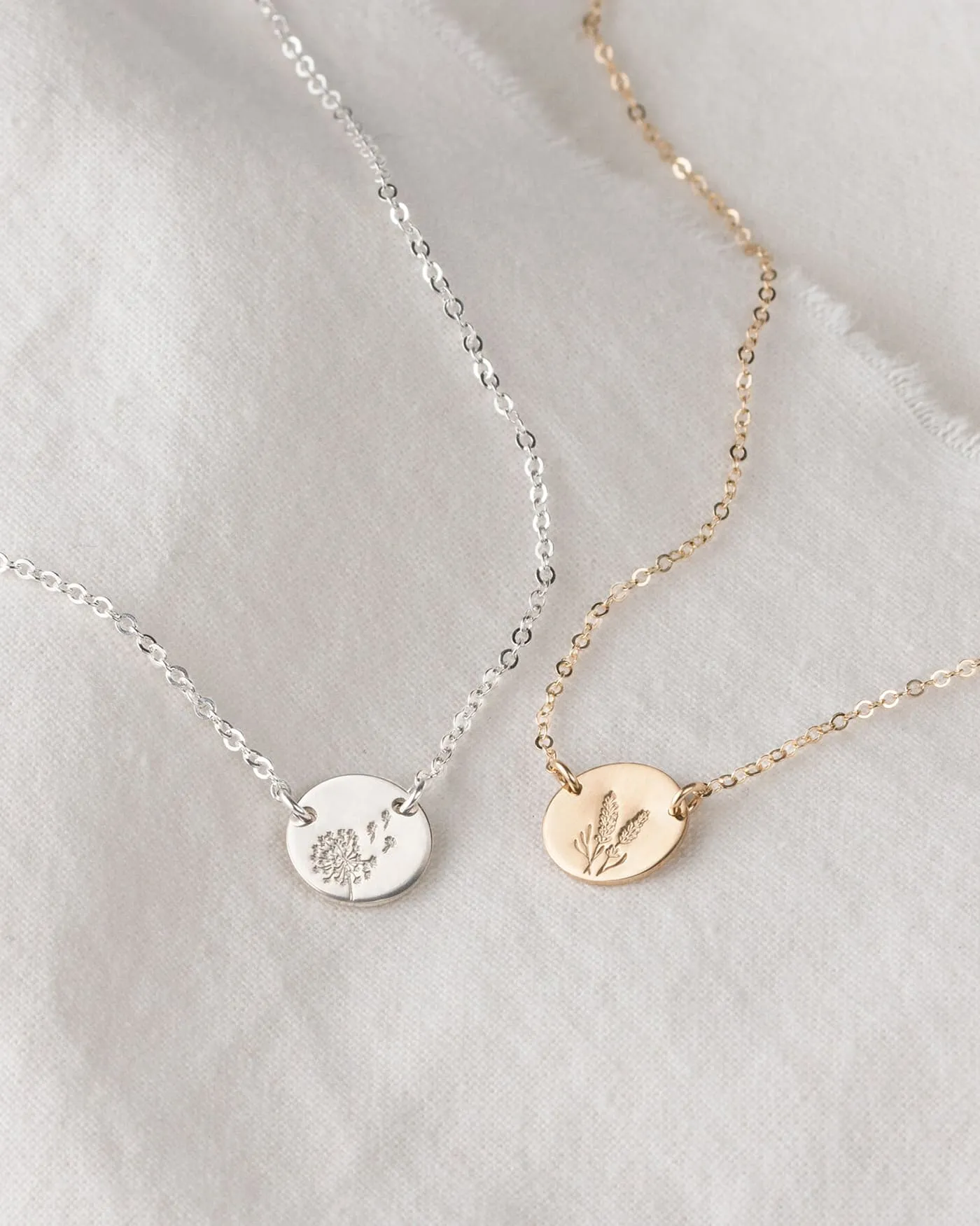 Small Flora Link Necklace sold by GLDN product image thumbnail 4